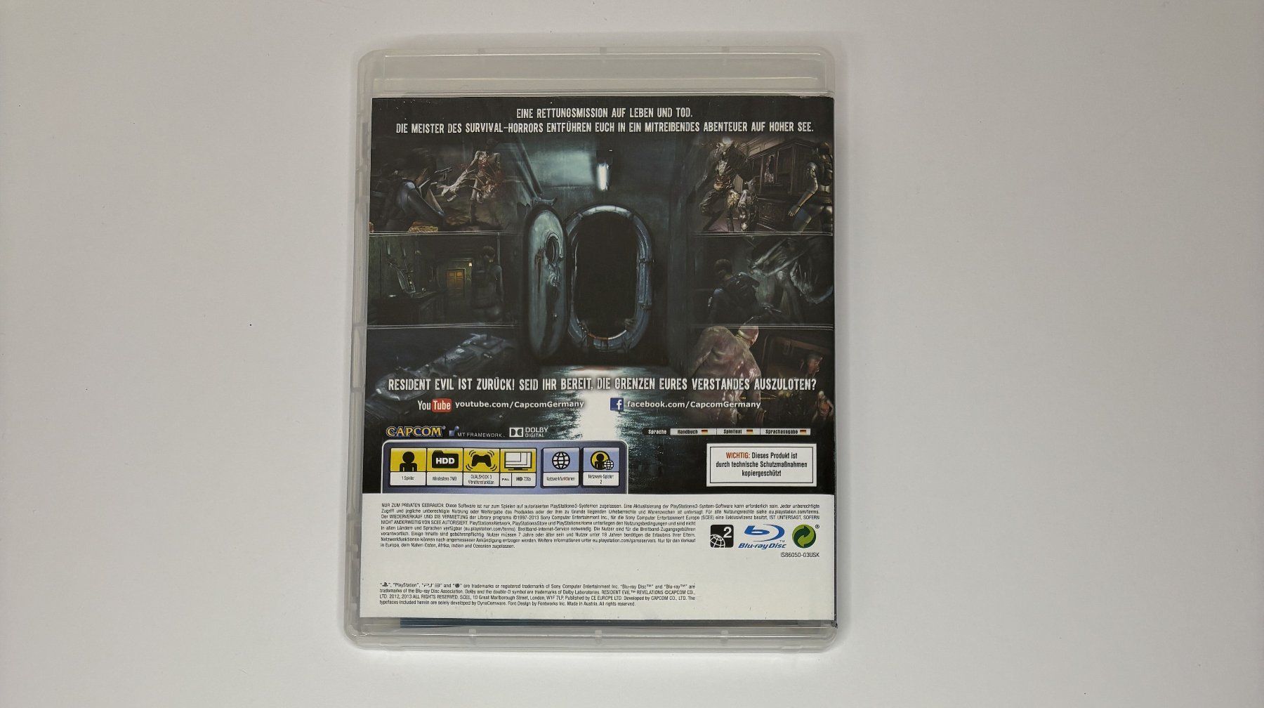 Spiele: PS3 - Resident Evil: Revelations – Gebraucht aus Allschwil von Bullach 2