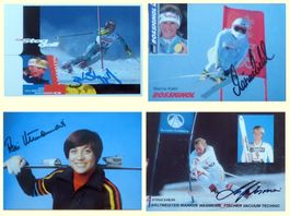 Ski Alpin - Diverse Autogramme zum Aussuchen