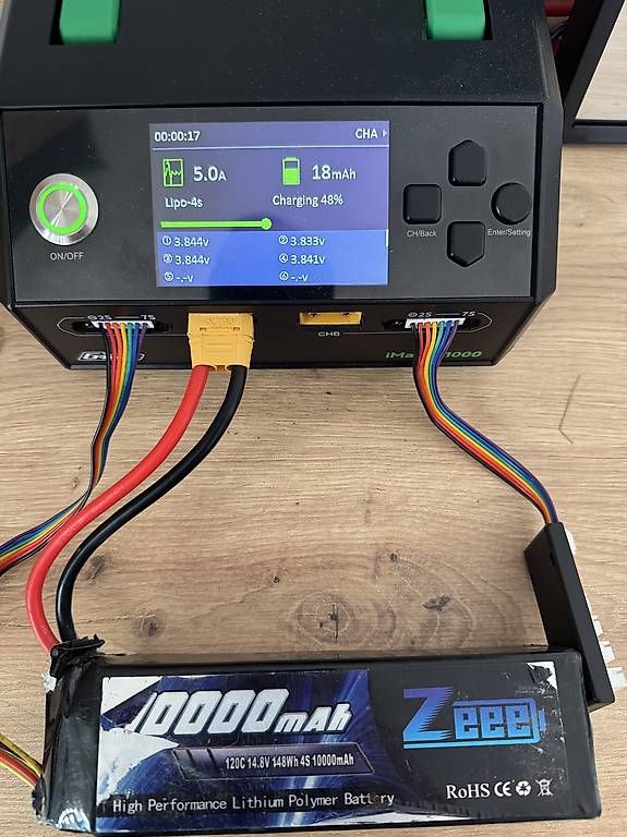 Batterie, Caricabatterie & Alimentatori: Zee 10000mah 4s lipo – Usato da Mägenwil venduto da vas_7pxb 1