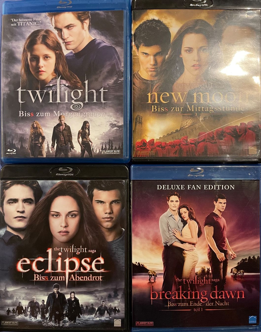 Tutti i DVDs: Die Twilight Saga  / 1-4 – Usato da Waldenburg venduto da Gonzo8