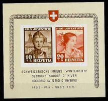 1941, J98I/99I**, Block 8, postfrisch + einwandfrei (14756)