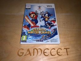Super Mario & Sonic Winter Olympiade Hockey Ski Wii Nintendo