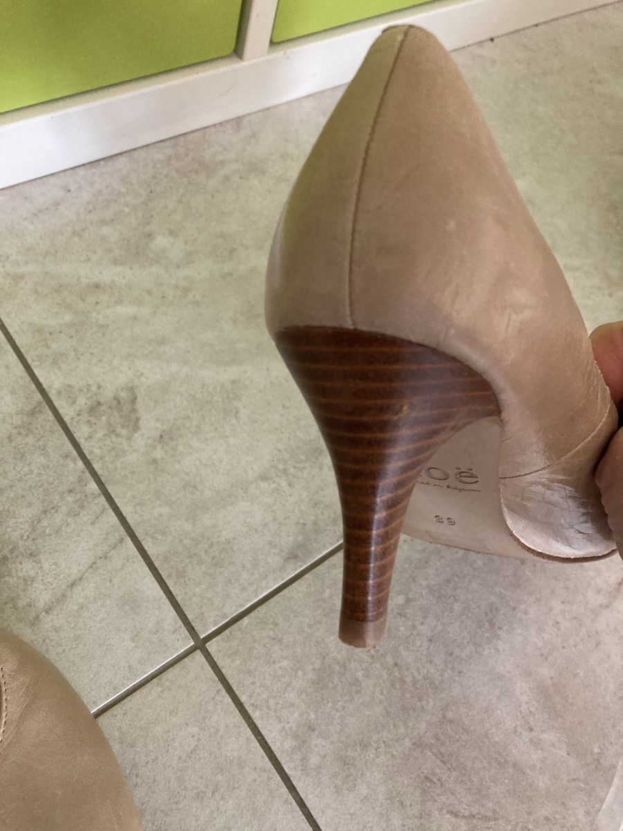 Damenschuhe: Noë Elegante Beige Leder Pumps Gr. 39 – Neu (gemäss Beschreibung) aus Reinach BL von marisne 5