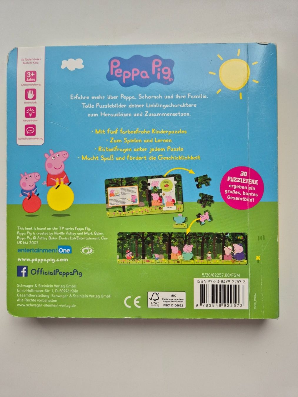 Libri: PEPPA PIG   Puzzle Buch  komplett – Usato da Niederweningen venduto da Obson 7