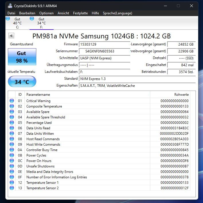 Guinzagli & Collari: SSD Samsung  1 TB , M.2 2280 – Usato da Dagmersellen venduto da Purppetz 1