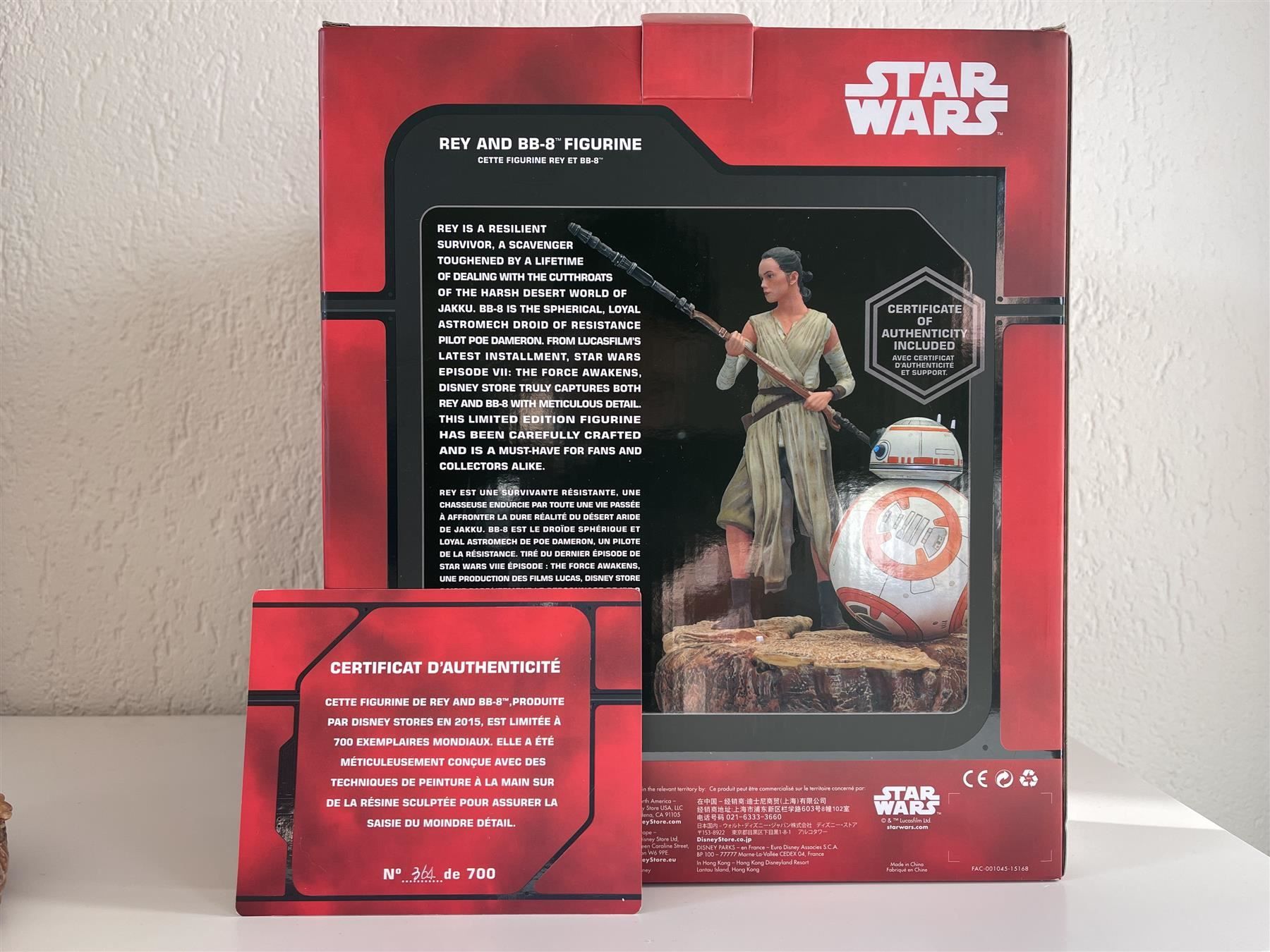 Disney Statuette: ✨Disney Store Rey & BB-8 Statue Star Wars – Nuovo (secondo la descrizione) da Wahlen b. Laufen venduto da Ma-Works 1