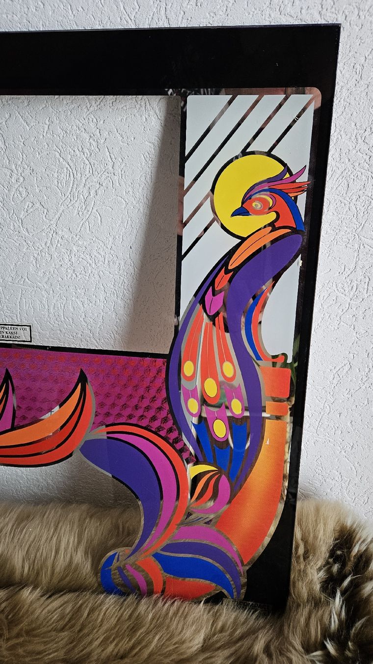 Musiktruhen: Firebird Jukebox Scheibe NSM, Glas, Original, Vintage! – Gebraucht aus Gibswil von Dapi 1