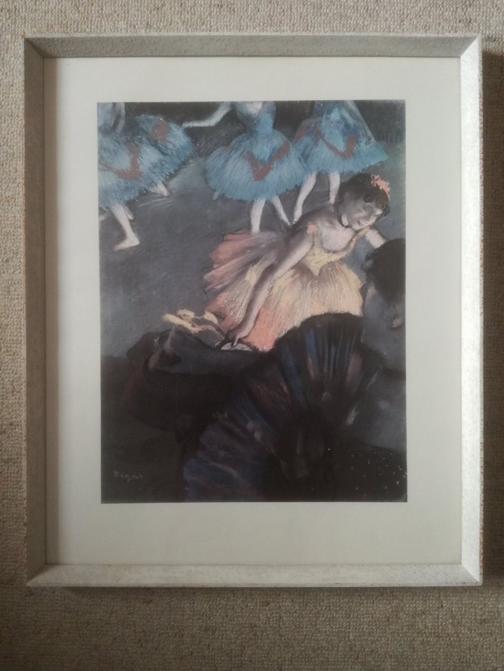Poster & Bilder: Edgar Degas "Balletszene" – Gebraucht aus Sursee von Ursus_LU