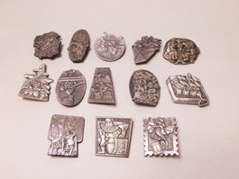 Basler Fasnachtsplaketten Sammlung 1980er