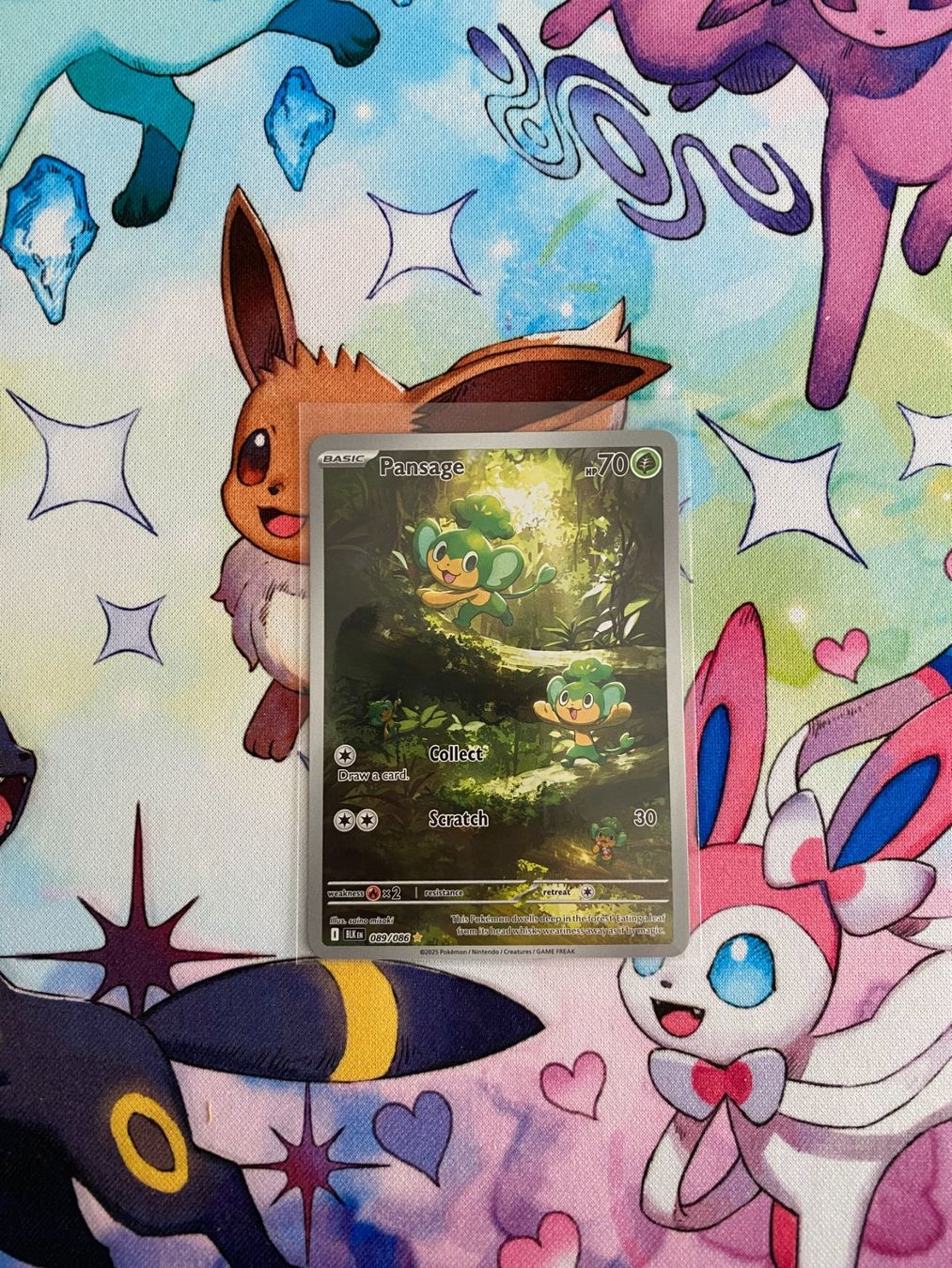 Pokémon Carte collezionabili: Pokemon Pansage 089/086 BLK – Usato da Grindelwald venduto da TSG-G-Town