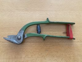 Antike Blechschere 23 cm lang