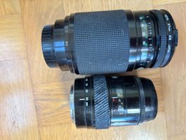 2 objectifs Minolta