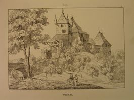 WORB, BERN, LITHOGRAPHIE 1840