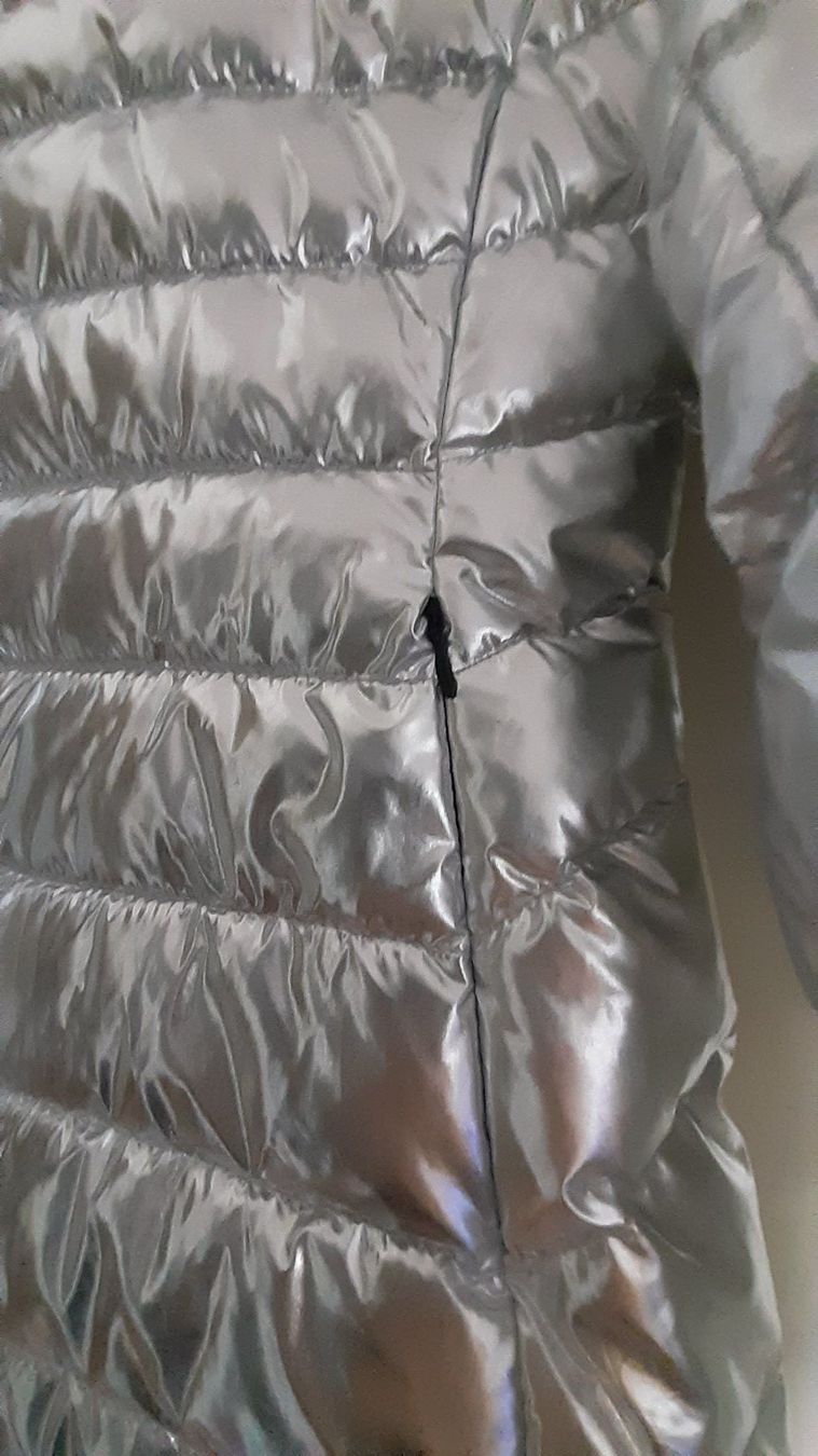 Giacche: ROCKANDBLUE Daunenjacke silver Gr. 42 – Usato da Basel venduto da Fashionvictim 2