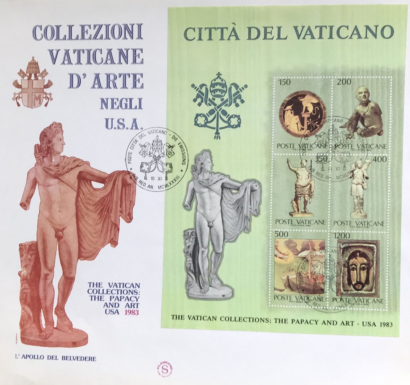 Alle Briefmarken: VATICANO – Gebraucht aus Ostermundigen von Heavenmaus75