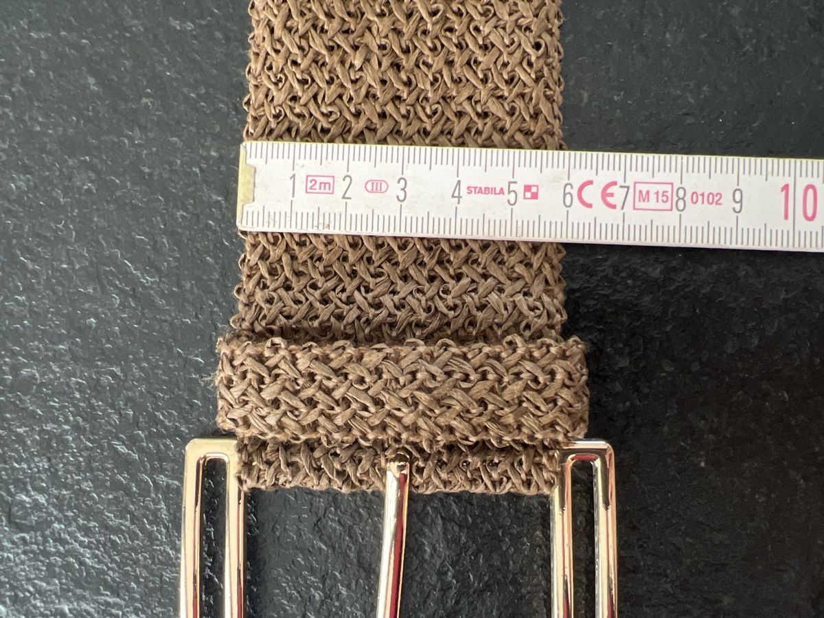 Cinture: Stoffgürtel Gr. S/M, 85/90 Hellbraun/Camel – Nuovo (secondo la descrizione) da HORGEN venduto da vladibarca10 6
