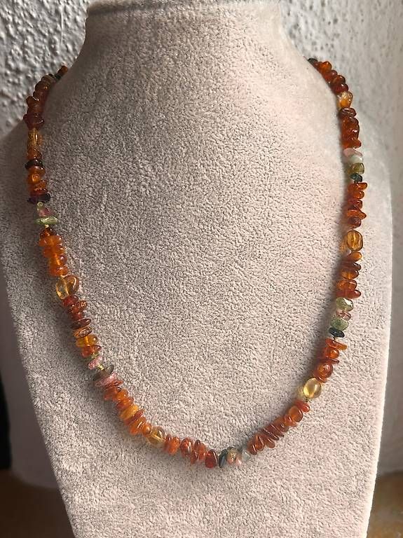 Catenine: Bernsteinkette (45cm) – Usato da Basel venduto da bellespirit 4