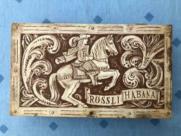 Zigarren – Holzkiste / Box «Rössli Habana» leer – Vintage