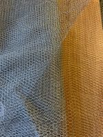 Silber Netz Stoff