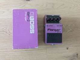 Boss BF-2 Flanger Silver Screw 1980 Made in Japan