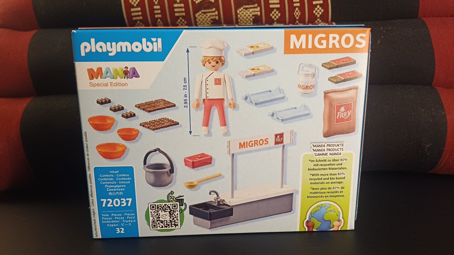 Playmobil Giocattoli: Playmobil Migros Chocolatier – Nuovo e nell'imballaggio originale da Uznach venduto da DeNois 3