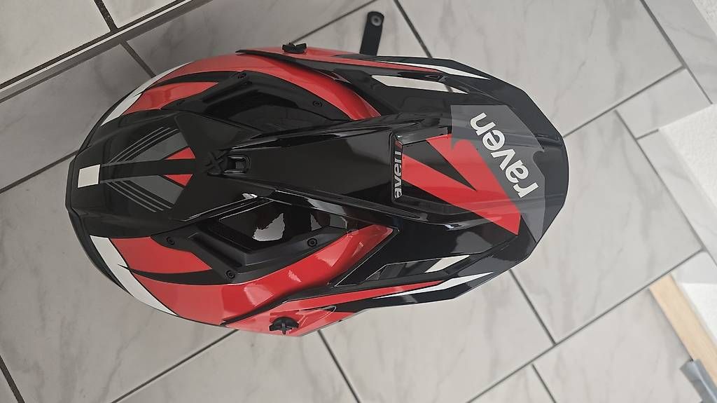 Caschi & visiere: Raven Motocross / Motorrad Helm – Usato da Montlingen venduto da Ost_ch_sell 2