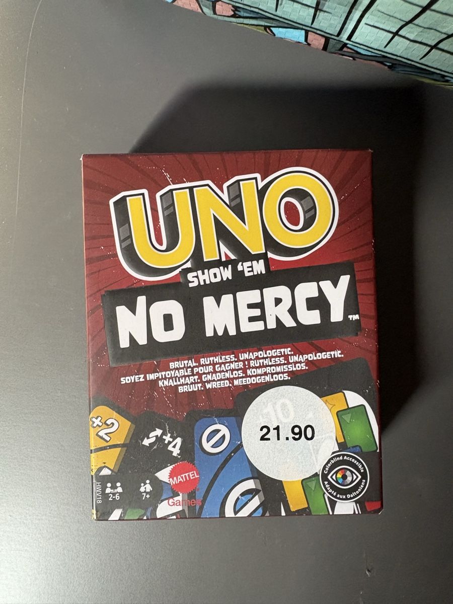 Giochi: UNO NO MERCY – Usato da Zürich venduto da ipmann