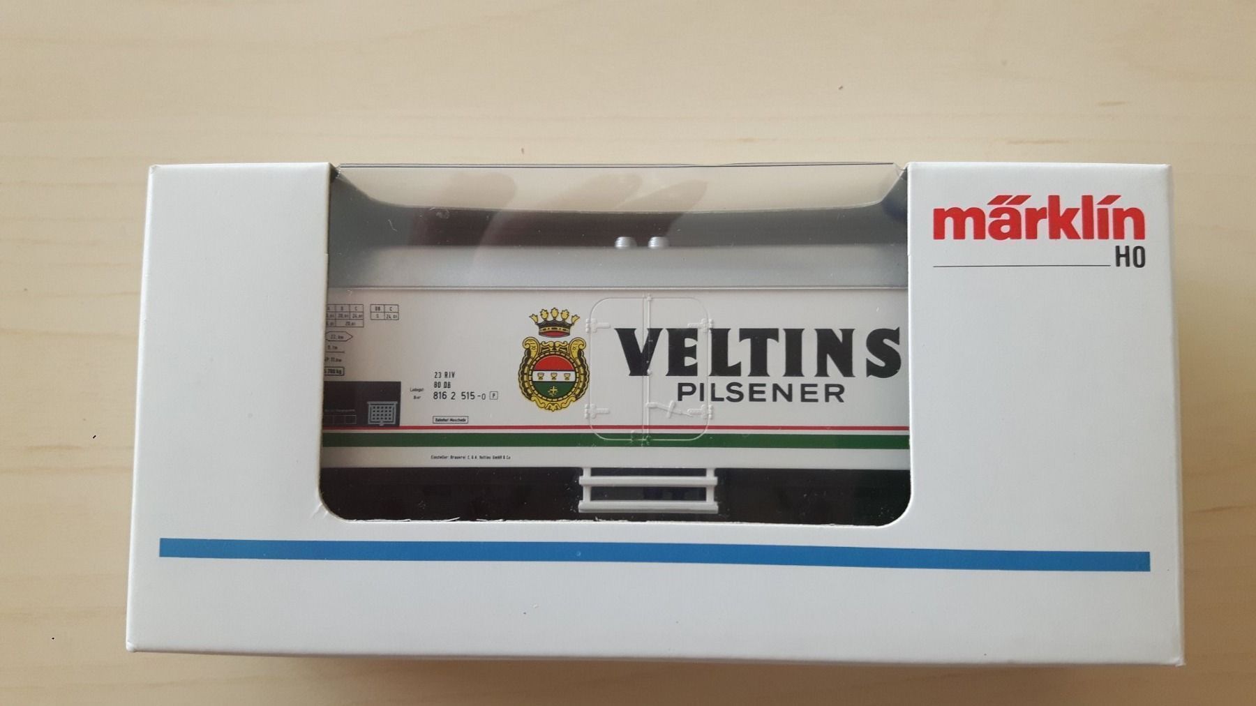 Märklin Modellini di ferrovie: Wagons bière veltins 4416 – Nuovo e nell'imballaggio originale da Cortaillod venduto da duchmoc
