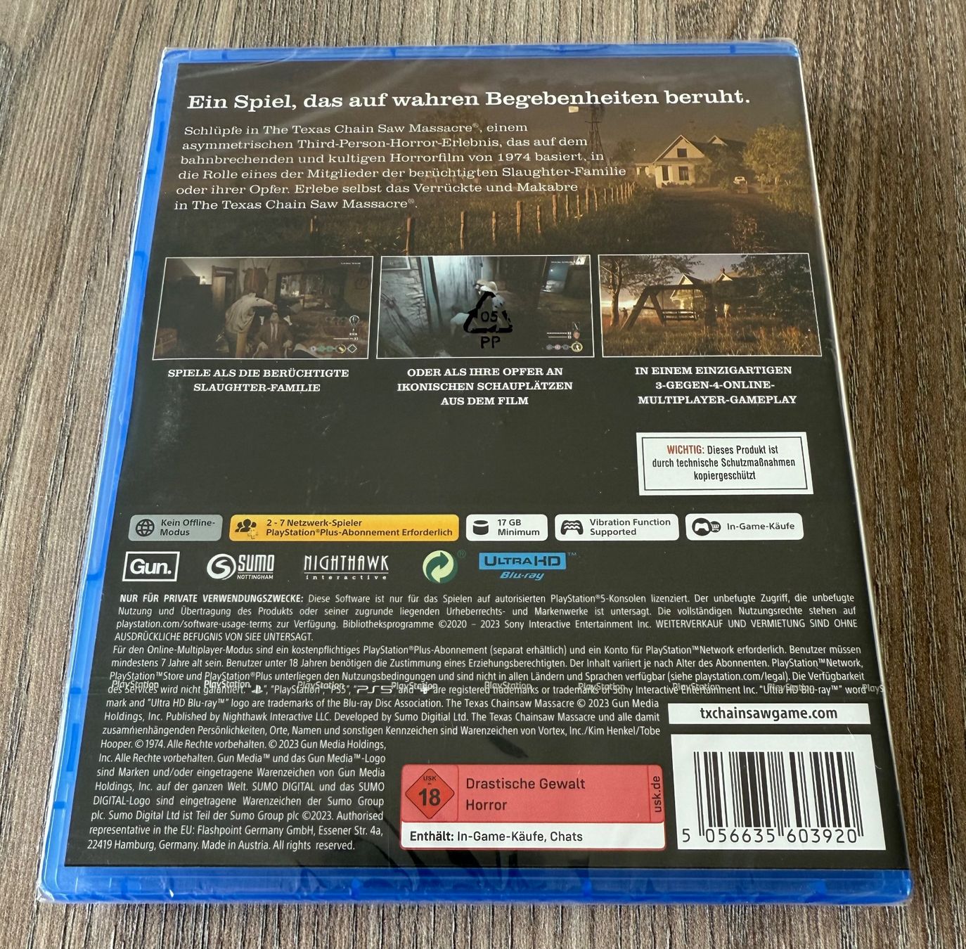 Sony Giochi: The Texas Chain Saw Massacre PS5 – Nuovo e nell'imballaggio originale da Malters venduto da starfighter01 1