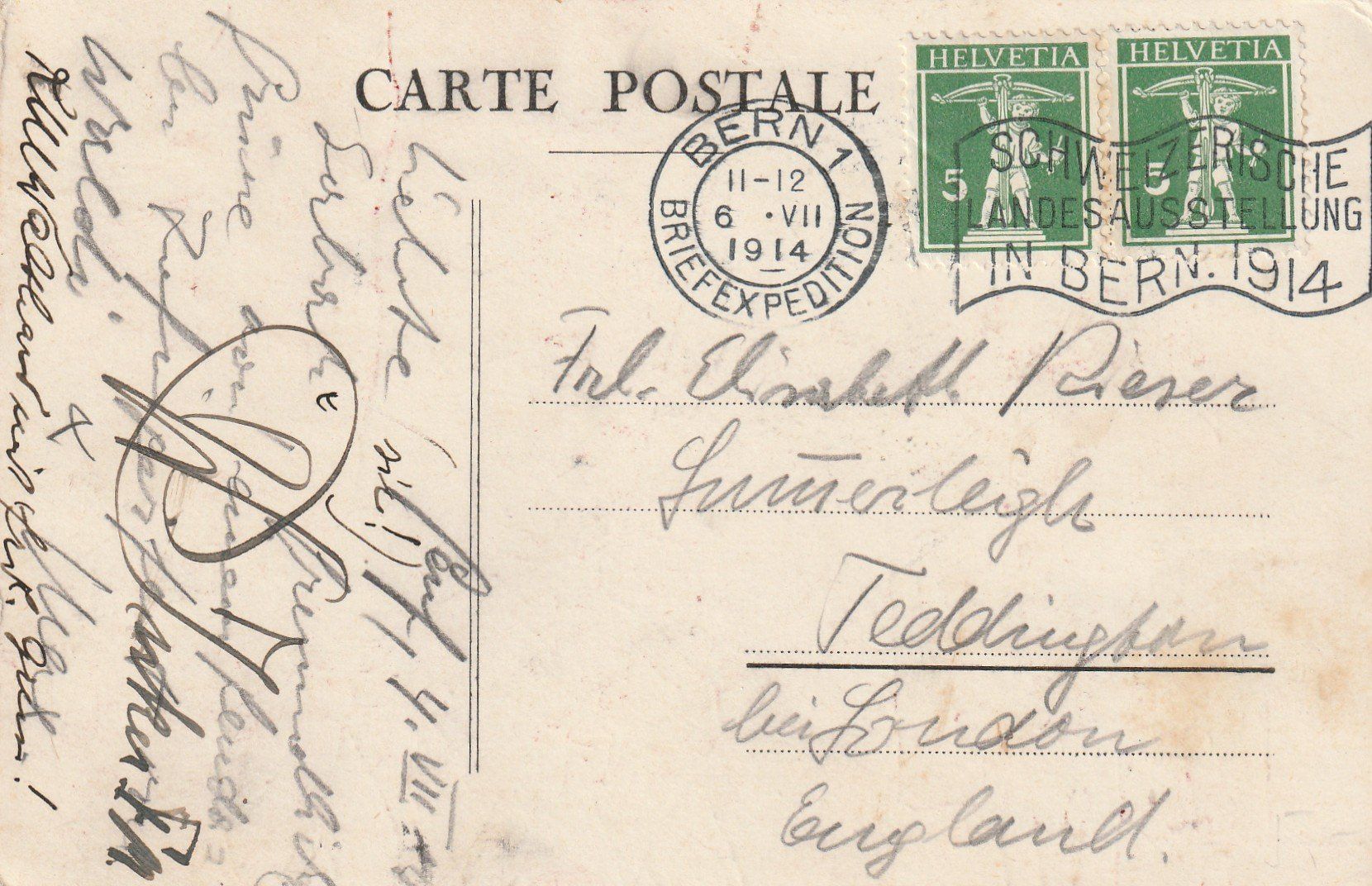 Cartes postales: Studentenkarte 1914 – D'occasion à Rorschacherberg par fratovi2 1