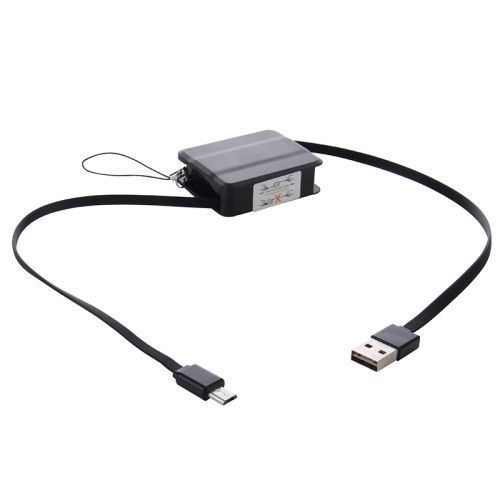 Altro: Ausziehbares Ladekabel MicroUSB Schwarz – Nuovo e nell'imballaggio originale da Aesch BL venduto da Elektronik_Laden 3