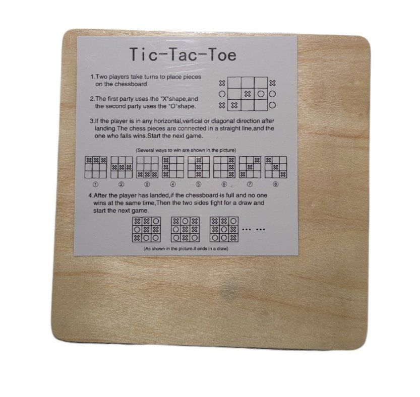Giochi: Spiel Tic Tac Toe / Game – Nuovo e nell'imballaggio originale da Zürich venduto da amysmith 1