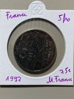 France - 5 francs - 1992 - Mendes France 