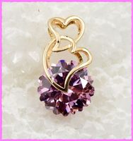 Anhänger mit Zirkonia 18K Vergoldet