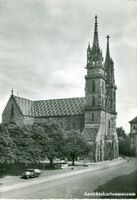 Basel - Münster Oltimer Saurer Lastwagen c1950