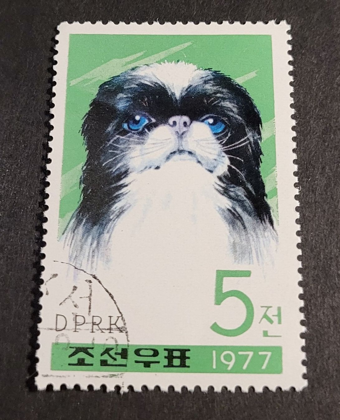 Tutti i francobolli: Nordkorea 1977 briefmarke – Usato da St Gallen venduto da Stampsalshobby