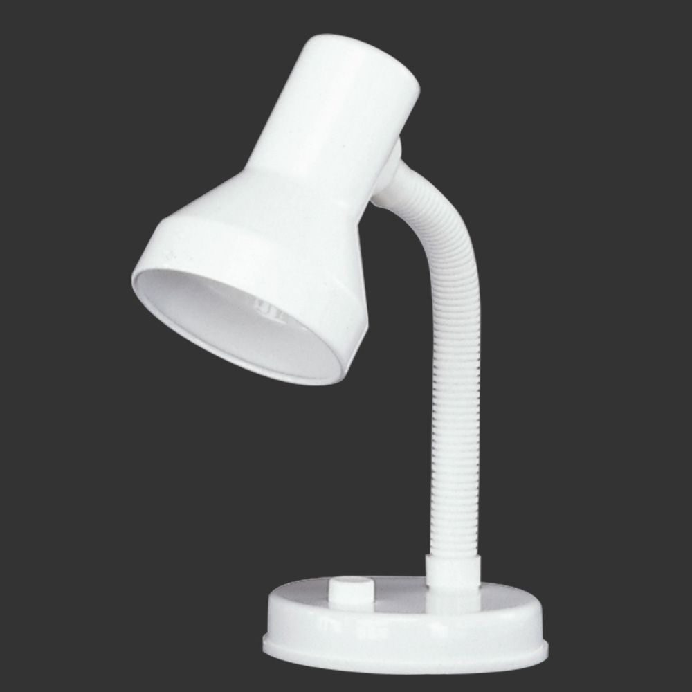 Lampen: Tischleuchte, Flexhals, Weiss 30 cm Höhe – Neu (gemäss Beschreibung) aus Kreuzlingen von Smart-Light