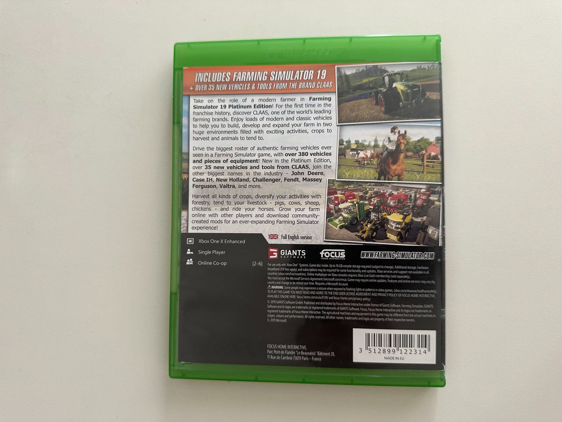 Microsoft Giochi: Farming Simulator 19, Xbox One, Xbox Series X – Usato da Couvet venduto da Aura_aura 2