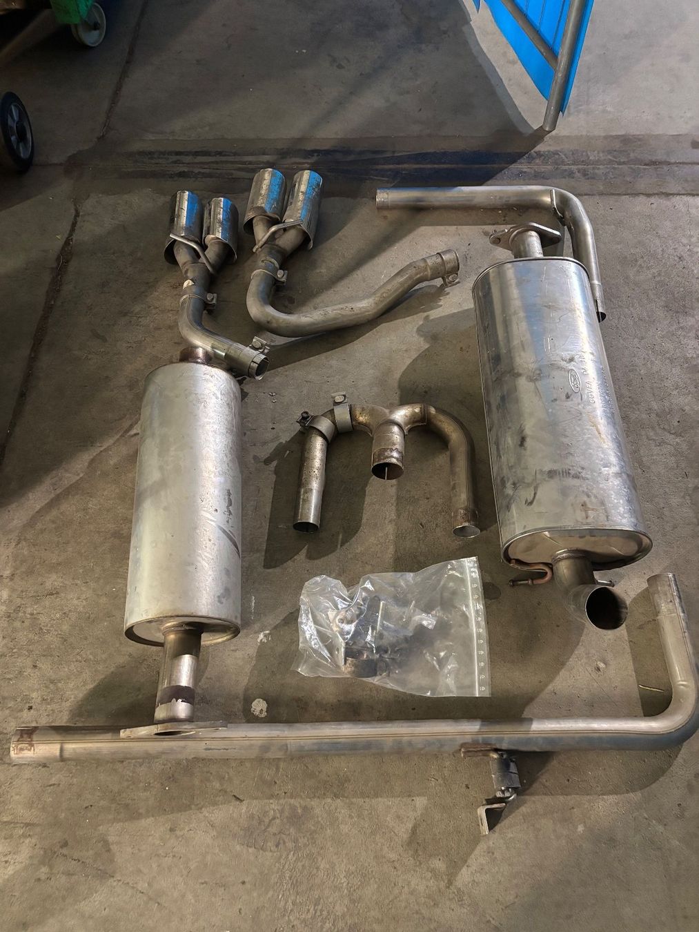 Ford Sistemi di scarico: Ford Ranger Auspuffanlage – Usato da Wildegg venduto da Rider59 1