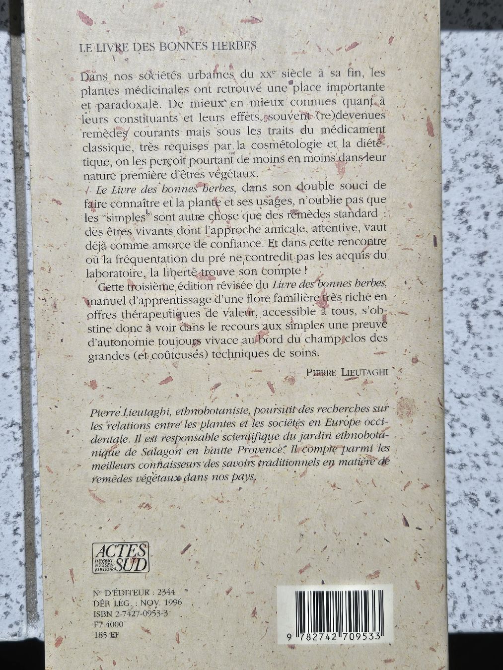Libri: le Livre des bonnes herbes – Usato da Montet (Broye) venduto da CandiceD 1