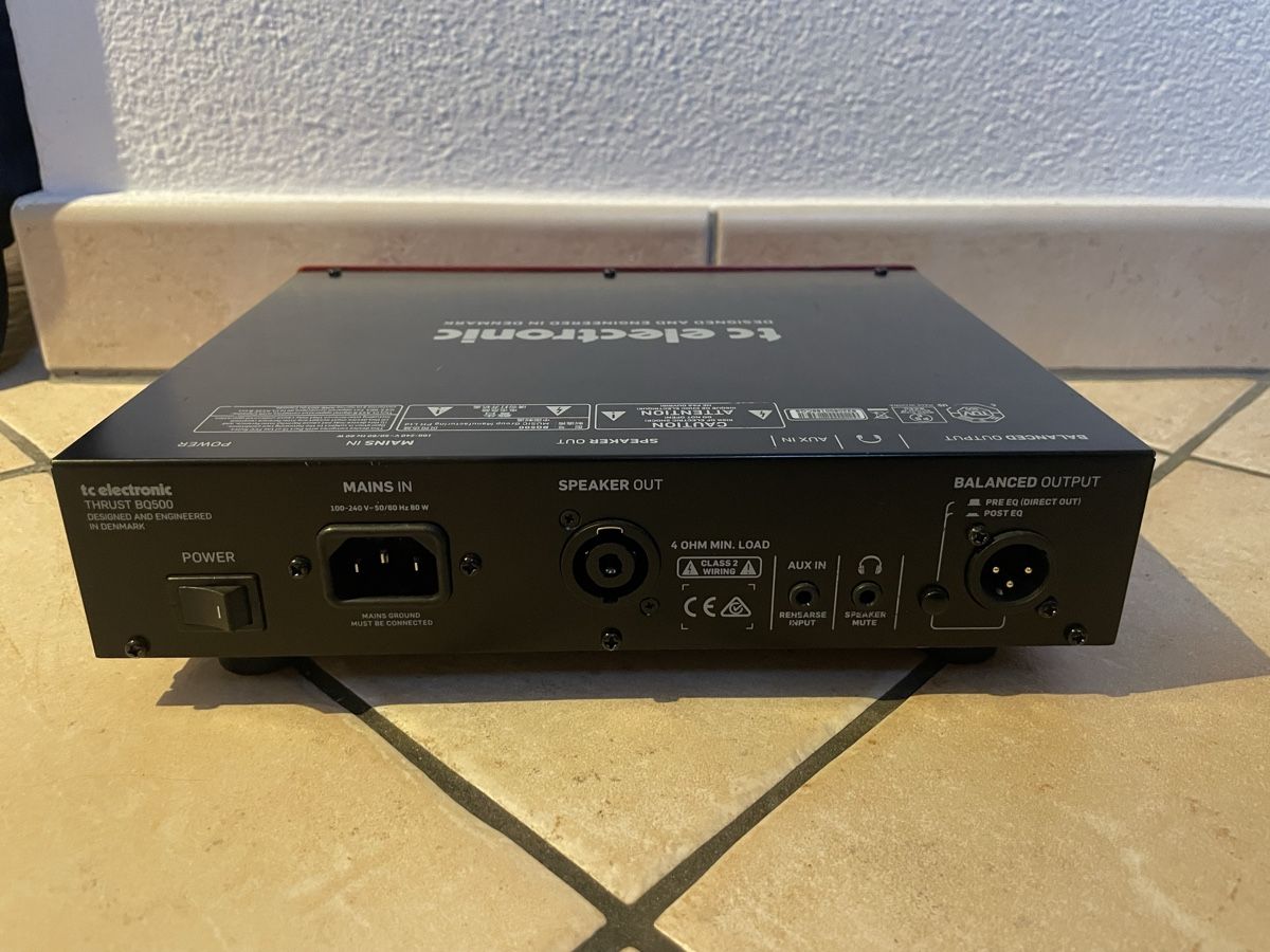 TC Electronic Verstärker: TC Electronic Thrust BQ500 Head – Gebraucht aus Bellinzona von Sibelius85 2