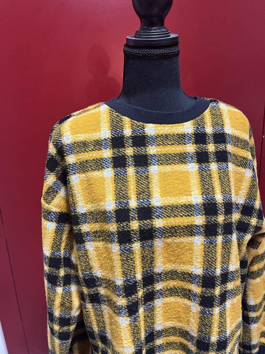 Bershka Maglioni & Felpe: Bershka Checkered Sweater with Zippers, Size S – Usato da Genthod venduto da Lou_Jin 4