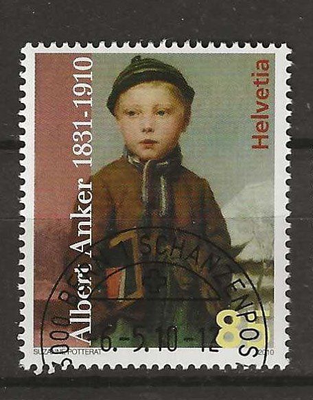 Alle Briefmarken: M1353 - Albert Anker 1er jour – Gebraucht aus Trélex von Phil_Albert