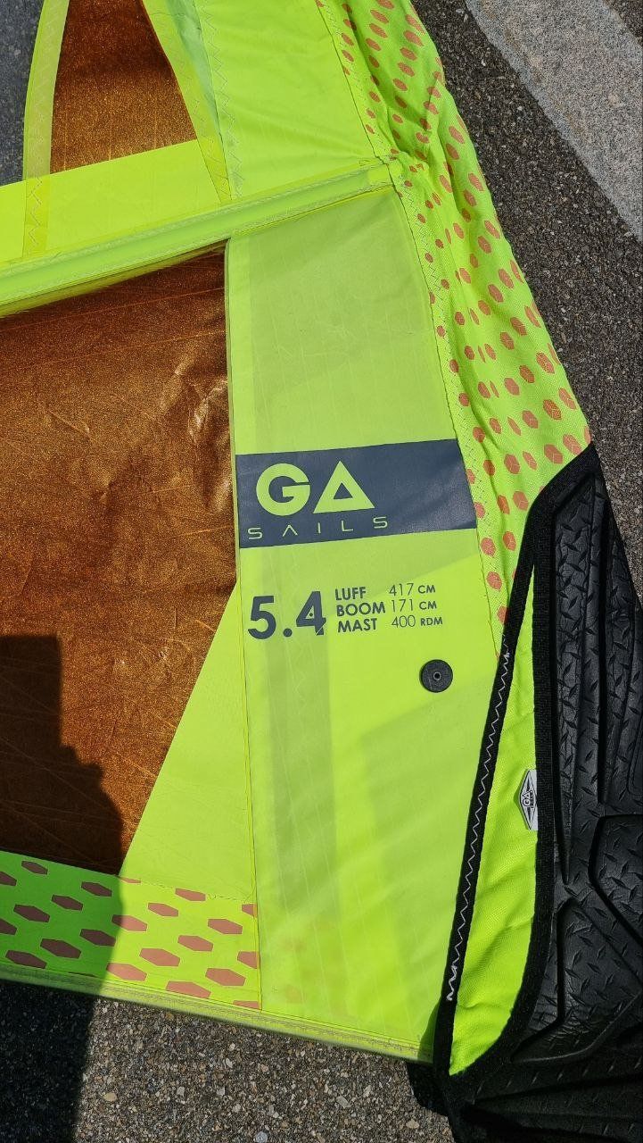 Surf: GA Sails IQ 5.4 Windsurfsegel – D'occasion à Stäfa par Lamat5 1