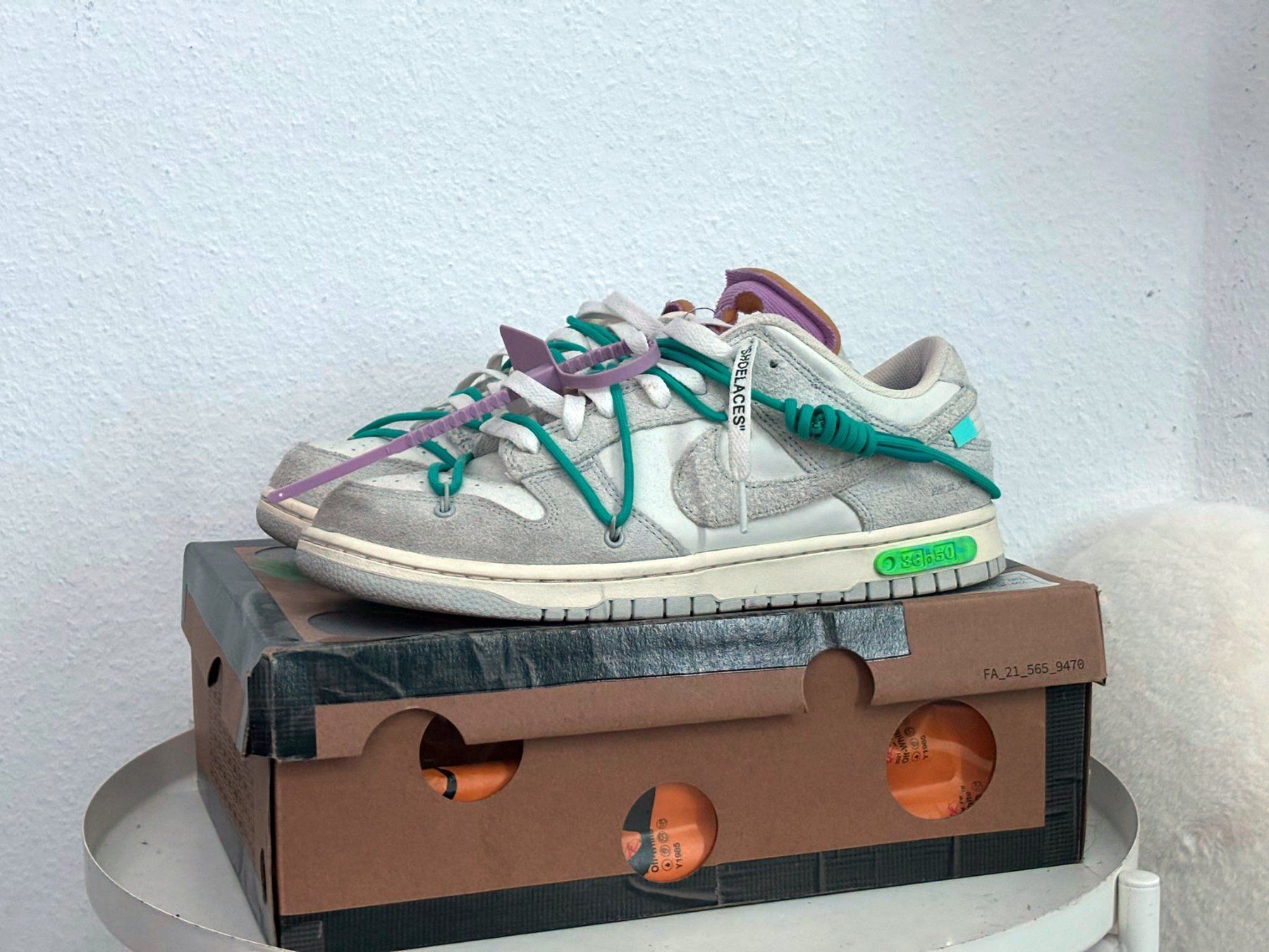 Off-White Scarpe da uomo: Nike x Off-White Dunk lot 36/50 – Usato da Neftenbach venduto da foCus7560
