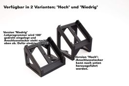 Mandau 3D Halterung für ESU Lokprogrammer, niedrige Version