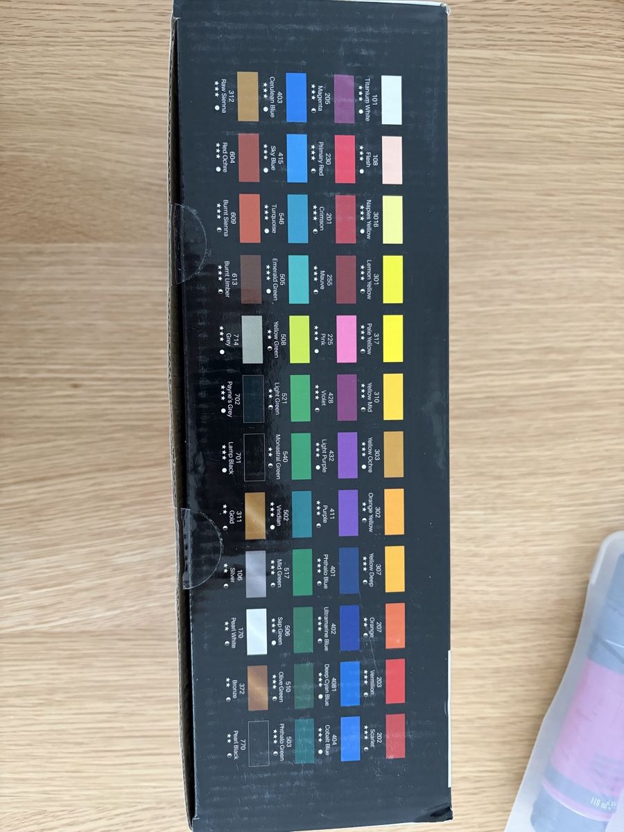 Colori: Acrylfarben Set 48x 36ml - ungeöffnet  – Nuovo (secondo la descrizione) da Brunnen venduto da meme001 1