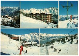 La Tzoumaz - 5 Bild AK Mayens de Riddes
