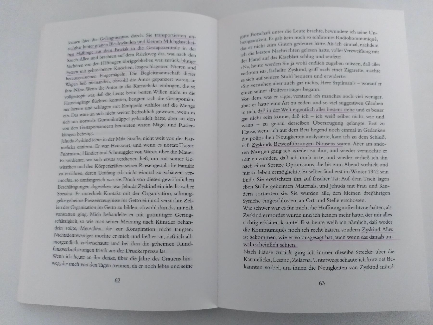 Libri: Der Pianist/ Wladystaw Szpilman – Usato da Brugg AG venduto da olamim 3