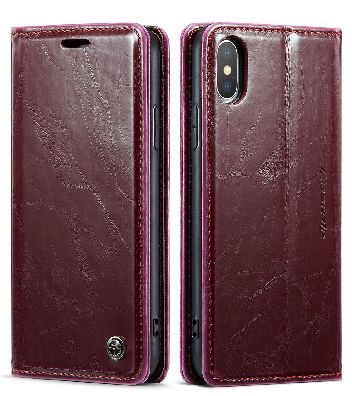 Covers & Schutzfolien: CaseMe iPhone XS Max Luxus Leder Case – Neu und originalverpackt aus Zürich von Store-247
